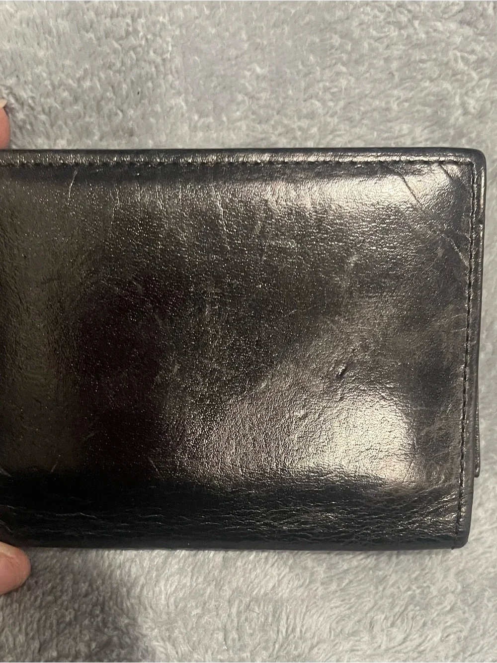 Coach Classic Black Leather Wallet